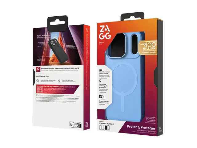 ZAGG Sedona Snap - Baksidedeksel for mobiltelefon MagSafe-samsvar ...