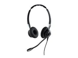 Jabra BIZ 2400 II QD Duo NC Wideband Balanced Hodesett - on-ear - kablet