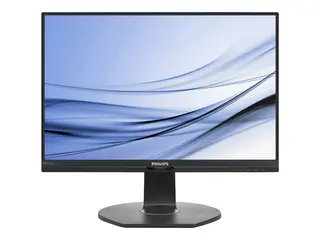 Philips Brilliance B-line 240B7QPTEB LED-skjerm - 24&quot; (24.1&quot; synlig) - 1920 x 1200 @ 60 Hz - IPS - 300 cd/m&#178; - 1000:1 - 5 ms - HDMI, VGA, DisplayPort, Mini DisplayPort - h&#248;yttalere - teksturert svart