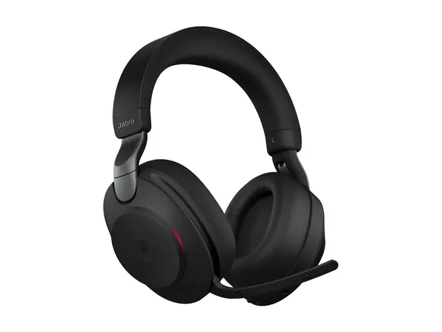 Jabra Evolve2 85 MS Stereo - Hodesett - full størrelse - Bluetooth...