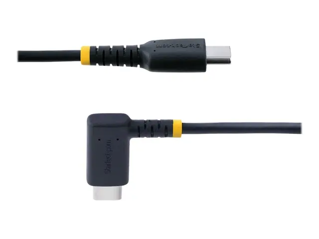 StarTech.com 6in (15cm) USB C Charging Cable Right Angle, 60W PD 3...