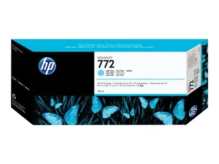 HP 772 - 300 ml - lys cyan - original - blekkpatron for DesignJet HD Pro MFP, Z5200, Z5200 PostScript, Z5400 PostScript ePrinter