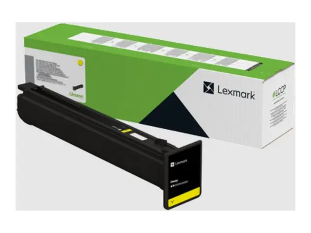 Lexmark - Gul original tonerpatron LCCP, LRP for CX833se, CX950se,...
