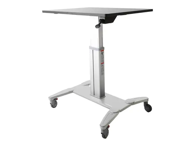 Startech Mobile Standing Desk, Portable Sit Stand Ergonomic Height...