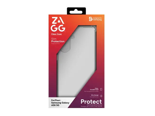 Zagg - Baksidedeksel for mobiltelefon gjennomsiktig Samsung Galaxy...