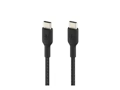 Belkin BoostCharge - USB-kabel USB-C (hann) til USB-C (hann) - 2 m - svart