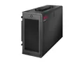 APC NetShelter WX AR106VI - Skap veggmonterbar - svart - 6U - 19"