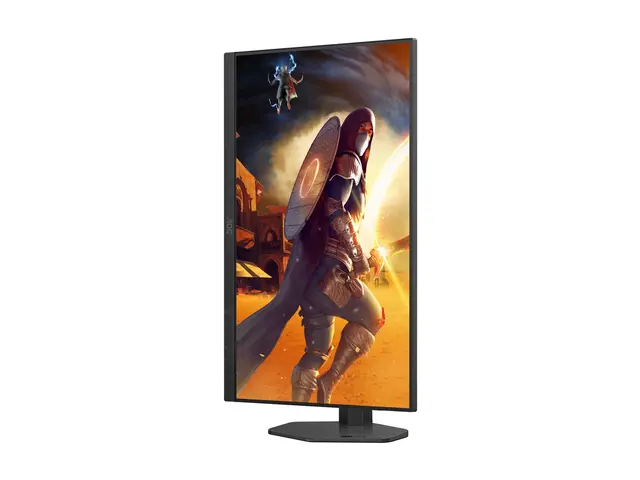 AOC Gaming 27G4ZR - G4 Series - LED-skjerm gaming - 27" - 1920 x 1080 Full HD (1080p) @ 240 Hz - Fast IPS - 350 cd/m² - 1000:1 - HDR10 - 0.3 ms - 2xHDMI, DisplayPort - svart, rød 