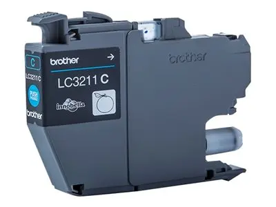 Brother LC3211C - Cyan - original - blekkpatron - for Brother DCP-...