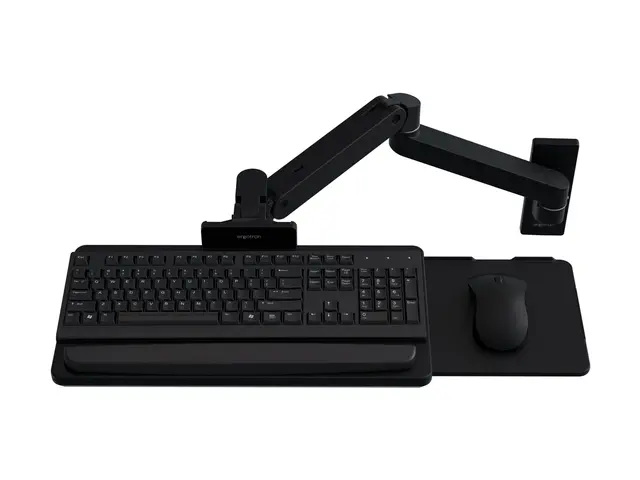 Ergotron LX Pro - Tastatur/musearm-monteringsbakke justerbar veggm...