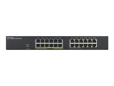 Zyxel GS1900-24EP - Switch - smart - 24 x 10/100/1000 (12 PoE) - r...