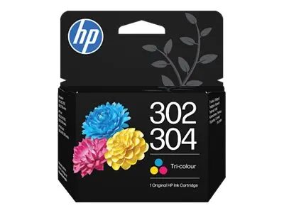 HP 302/304 - 2 ml farge (cyan, magenta, gul) original blekkpatron ...