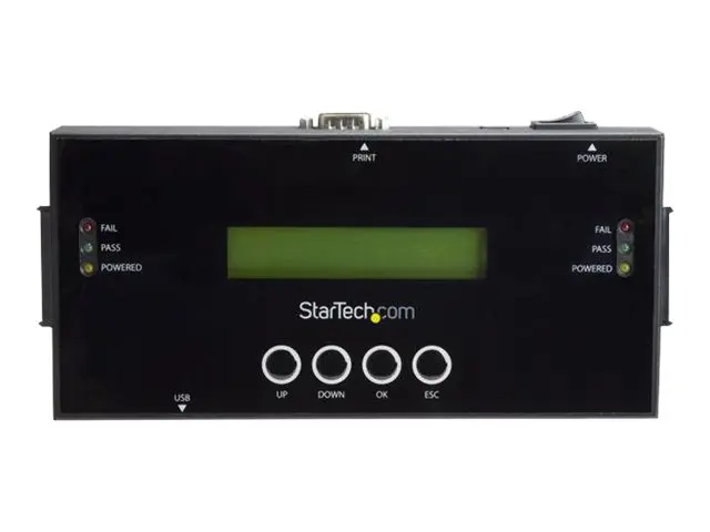 StarTech 1:1 Hard Drive Duplicator and Eraser for 2.5"/ 3.5" SATA ...