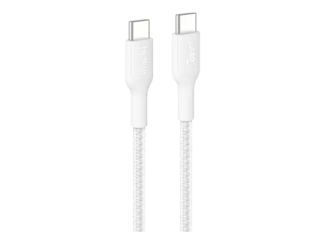 Belkin BoostCharge Pro - USB-kabel 24 pin USB-C (hann) til 1 m USB...