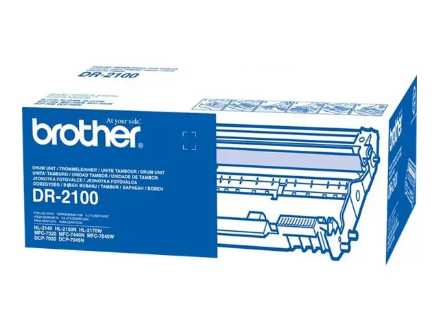 Brother DR2100 - Original - trommelsett - for Brother DCP-7030, 70...