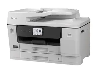 Brother MFC-J6960DW - Multifunksjonsskriver farge - ink-jet - A3 (297 x 420 mm) (original) - A3/Ledger (medie) - opp til 25 spm (kopiering) - opp til 31 spm (trykking) - 500 ark - 33.6 kbps - USB 2.0, LAN, Wi-Fi(n), USB 2.0 vert