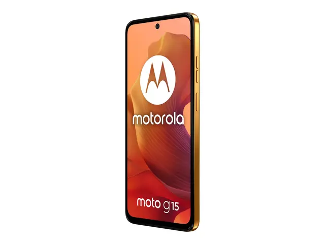 Motorola Moto G15 - Oransje soloppgang 128 GB