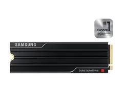 Samsung 9100 PRO MZ-VAP8T0 - SSD - kryptert 8 TB - intern - M.2 2280 - PCI Express 5.0 x4 (NVMe) - 256-bit AES - TCG Opal Encryption 2.0 - integrert kjøle - svart