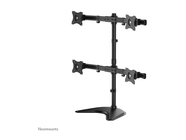 Neomounts NM-D335D4 - Stativ full bevegelse for 4 LCD-skjermer sva...