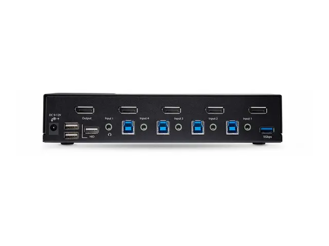 StarTech.com 4-Port DisplayPort 1.4 KVM Switch, 8K 60Hz / 4K 144Hz...