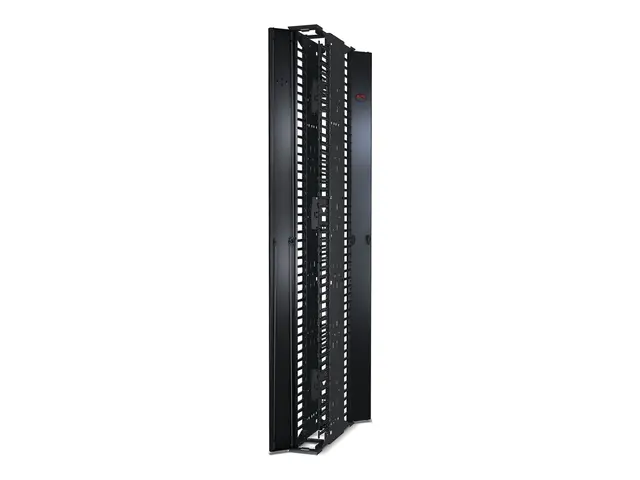 APC Cable Management - Rack-kabelføringssett - svart - for P/N: NB...
