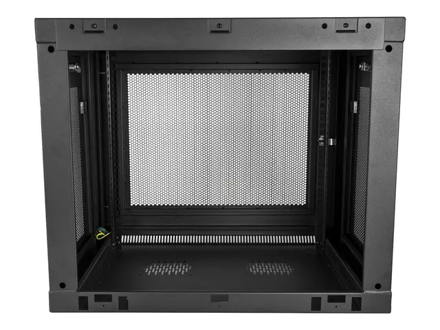 Startech 2 Post 9U 19" Wall Mount Network Cabinet, Adjustable Dept...