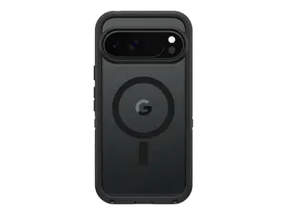 OtterBox Defender Series Pro XT - Baksidedeksel for mobiltelefon robust - med Pixelsnap - polykarbonatlag, termoplastisk elastomer (TPE) - mørk side (klar / svart) - for Google Pixel 10 Pro XL