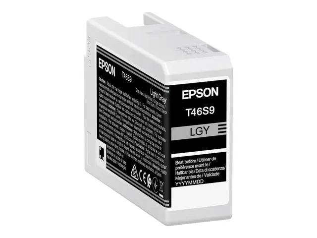 Epson UltraChrome Pro T46S9 - 25 ml - lysegrå - original - blekkbe...