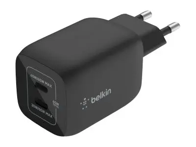 Belkin BoostCharge Pro - Strømadapter PPS-teknologi 65 watt 3.25 A...