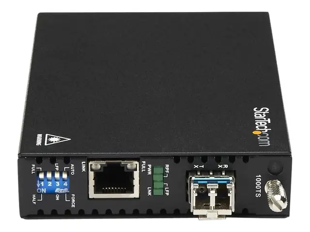 Startech Singlemode (SM) LC Fiber Media Converter for 1Gbe Network...