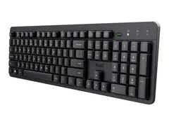 Trust Ody II - Tastatur - stille - 100% - full size tr&#229;dl&#248;s - QWERTY - Nordisk - svart