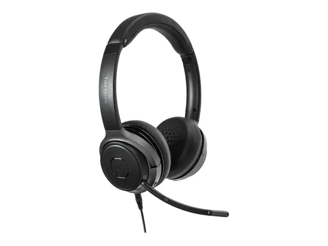 Targus AEH104GL - Hodesett on-ear konvertibel Bluetooth trådløs, k...