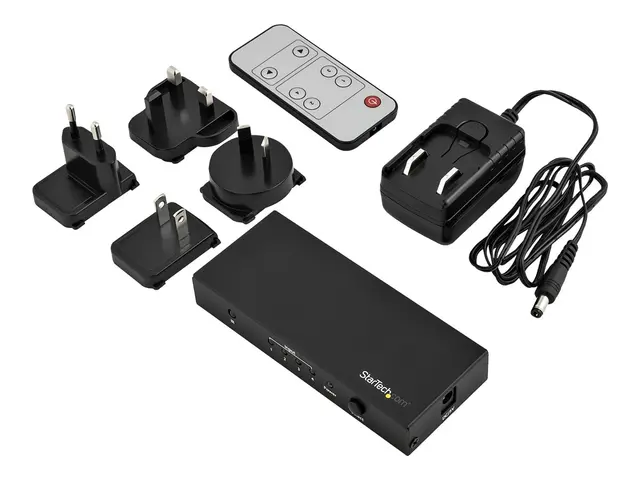 StarTech.com HDMI 2.0 Switch - 4 Port - 4K 60Hz - HDMI Automatic V...