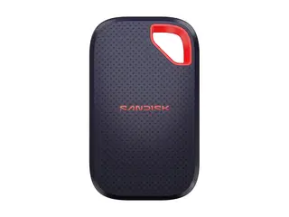 SanDisk Extreme Portable V3 - SSD - kryptert 2 TB - ekstern (bærbar) - USB 3.2 Gen 2x2 (USB-C kontakt) - 256-bit AES