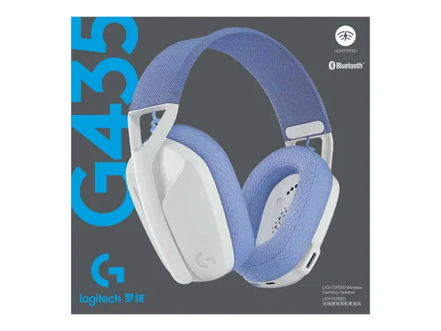 Logitech Lightspeed G435 - Hodesett - full størrelse - Bluetooth /...