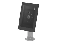 Neomounts - Monteringskomponent (hylster) for nettbrett - låsbar - stål - svart - skjermstørrelse: 12.4"-13" - monteringsgrensesnitt: 75 x 75 mm - stativmonterbar