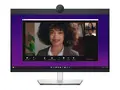 Dell 27 Video Conferencing Monitor P2724DEB LED-skjerm - 27&quot; - 2560 x 1440 QHD @ 60 Hz - IPS - 350 cd/m&#178; - 1000:1 - 5 ms - HDMI, DisplayPort, USB-C - h&#248;yttalere - BTO - med 3 &#229;rs Advanced Exchange Basic Warranty