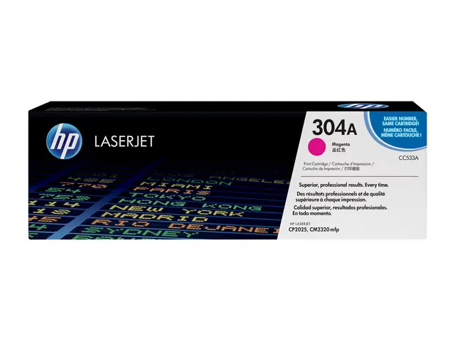 HP 304A - Magenta - original - LaserJet - tonerpatron (CC533A) - f...
