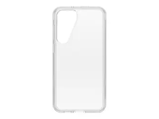 OtterBox Symmetry Series - Baksidedeksel for mobiltelefon antimikrobielt - polykarbonat, syntetisk gummi - blank - for Samsung Galaxy S23+