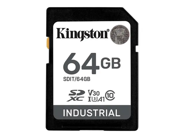 Kingston Industrial - Flashminnekort 64 GB A1 / Video Class V30 UH...