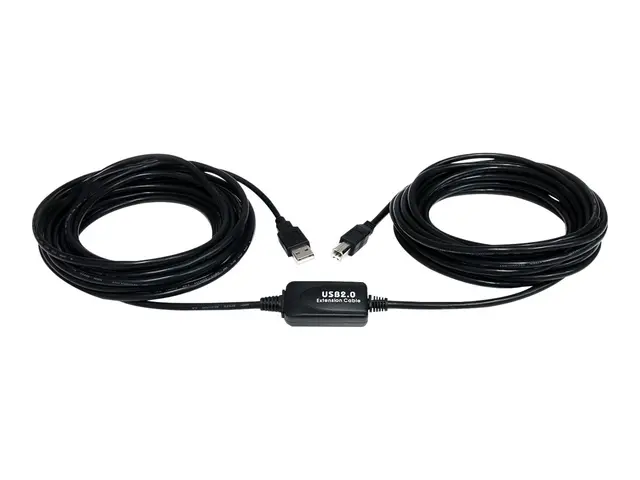 StarTech.com 9 m / 30 ft Active USB A to B Cable - M/M Black 2.0 C...