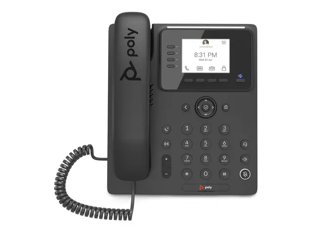 HP Poly CCX 350 for Microsoft Teams - VoIP-telefon svart