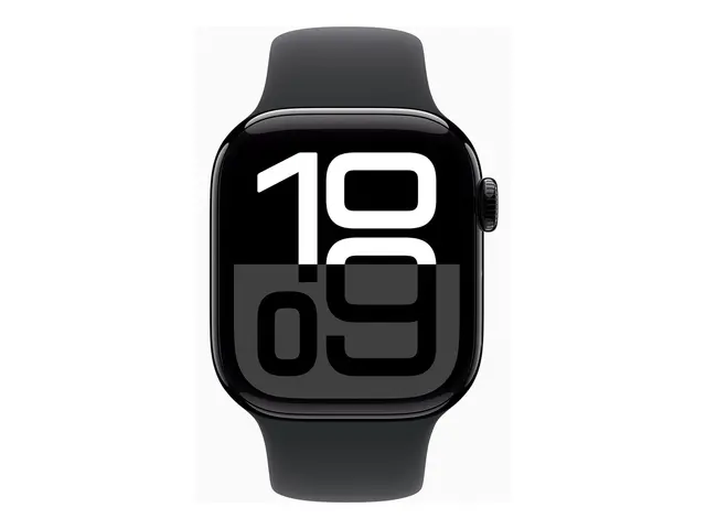 Apple Watch Series 10 (GPS) - 42 mm jet svart aluminium smartklokk...