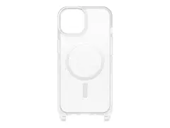 OtterBox React Series - Baksidedeksel for mobiltelefon halskjede - MagSafe-samsvar - stjernest&#248;v (klart glitter) - for Apple iPhone 14