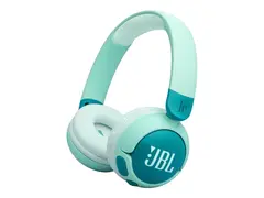 JBL Junior 320BT - Hodetelefoner med mikrofon on-ear - Bluetooth - trådløs - grønn