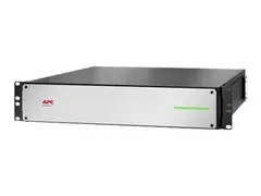 APC - Ekstern batteripakke (kan monteres i rack) DC - litiumion - 50 Ah - 2U - svart med s&#248;lvfasfront - TAA-samsvar