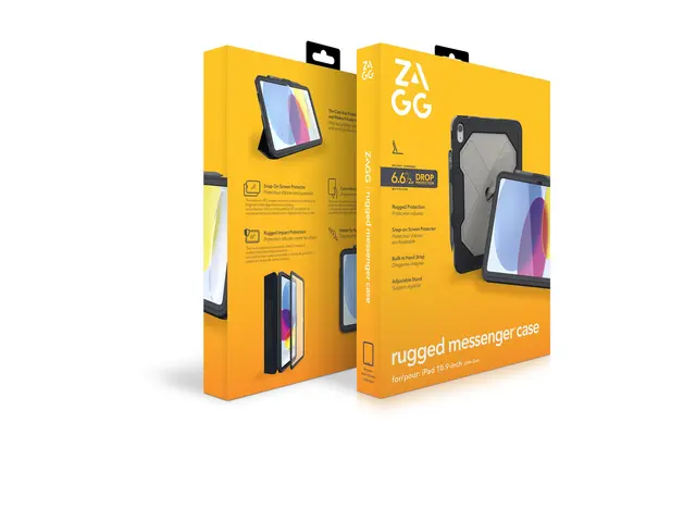 ZAGG Rugged Messenger - Beskyttelsesboks for nettbrett robust poly...