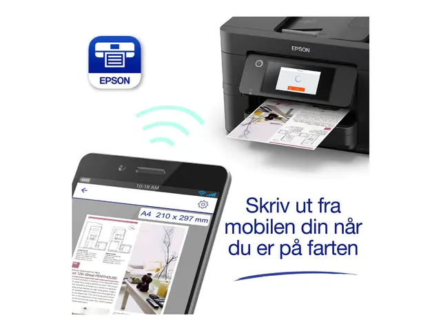 Epson WorkForce Pro WF-4825DWF - Multifunksjonsskriver - farge - i...
