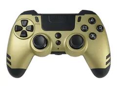 Steelplay Slim Pack - Håndkonsoll - trådløs 2.4 GHz - gull - for Sony PlayStation 4, PC, Sony PlayStation 3