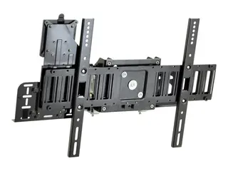 Ergotron SIM90 Signage Integration Mount Monteringssett (veggbrakett, monteringsbraketter, hurtigutløsende VESA-plate) - for LCD-skjerm / CPU - svart - skjermstørrelse: fra 32"